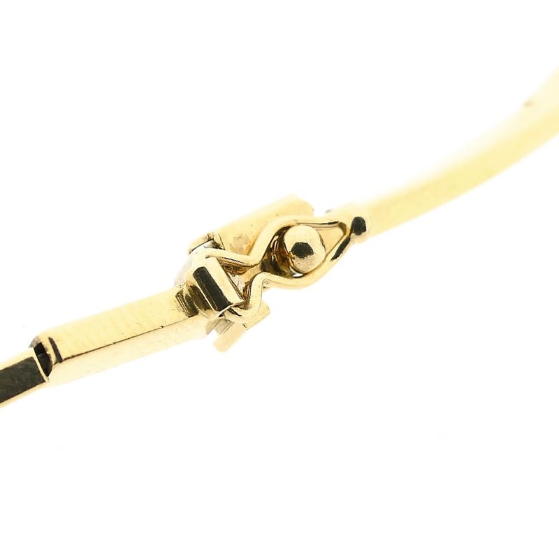 Image 6 of Golden Bar Link Necklace | 45 cm
