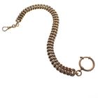 Image 2 of Vintage gold watch chain; Chatelaine (for a pocket watch)