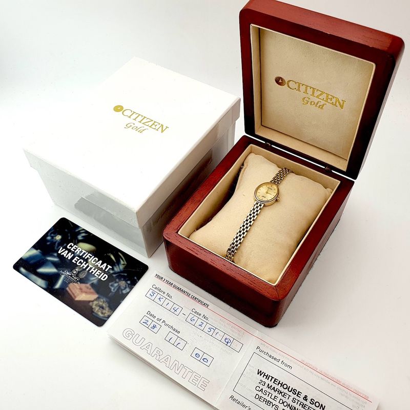 Image 2 of Citizen Gold; 9k gold women's watch