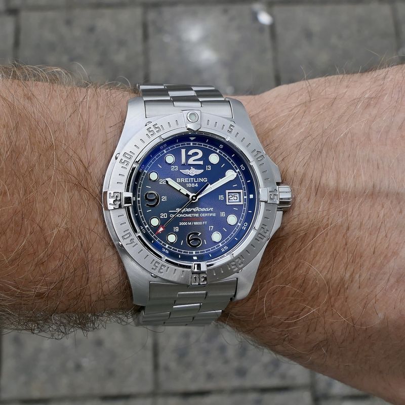 Image 5 of Breitling Superocean Steelfish A17390; Automatic men's diving watch