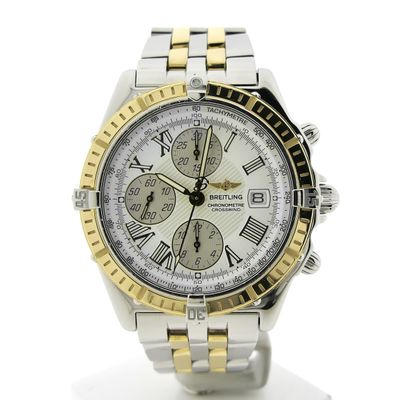 Breitling Crosswind D13355; 18k gold/steel chronograph men's watch Image 1 of Breitling Crosswind D13355; 18k gold/steel chronograph men's watch