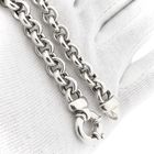 Afbeelding 9 van Zilveren jasseronschakel armband | 21 cm 