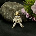 Image 2 of 18K Gold Happy Clown Pendant with 0.50 ct. Diamond