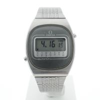 Omega Quartz Digital; Vintage LCD watch