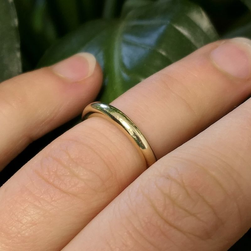 Image 6 of Gold sliding ring | Bron Jewelry
