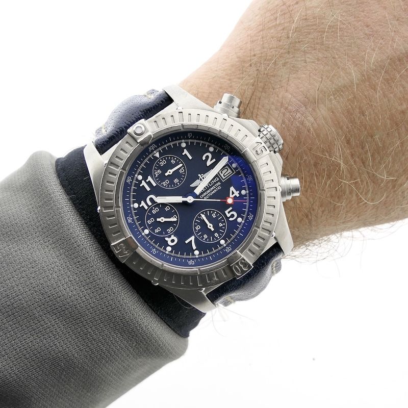Image 12 of Breitling Avenger Titanium Chronograph Men's Watch