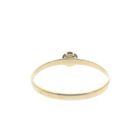 Image 4 of Gold solitaire ring with diamond 0.03 ct.