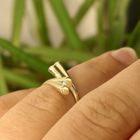 Image 6 of Golden artistic ring
