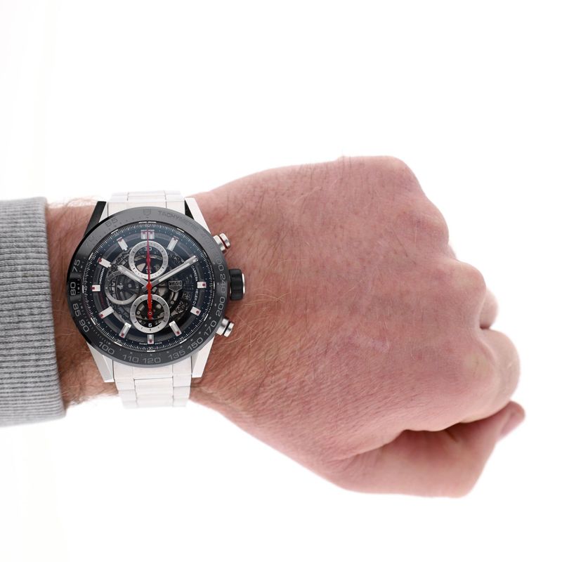 Image 16 of TAG Heuer Carrera 'Calibre 01' Chronograph CAR201U.BA0766; Automatic Men's Watch