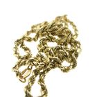 Image 7 of Gold twisted link chain