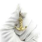 Image 2 of Anchor pendant with rope