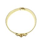 Image 8 of Vintage gold bracelet with diamonds approx. 0.20 ct.