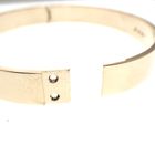 Image 3 of Solid gold wide slave bracelet | Ø 67 mm