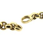 Image 5 of Gold jasseron link necklace