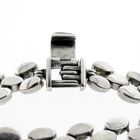 Image 5 of Silver unique oval link bracelet | 19.5 cm