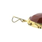 Image 4 of Vintage gold pendant with carnelian