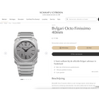 Afbeelding 15 van Bvlgari Octo Finissimo 40mm 102713; (Ultra Plat) Automatisch Heren Horloge