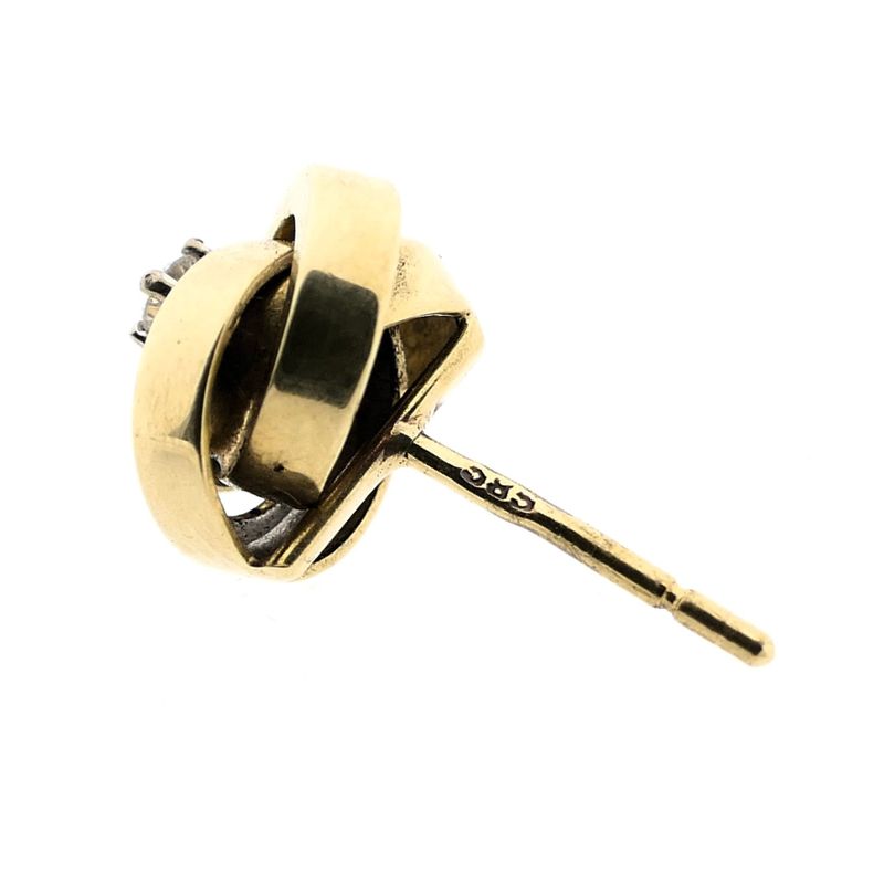 Image 5 of Gold Earrings with Diamond