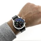 Image 9 of Fortis Flieger F-43 Bicompax F4240005; Automatic chronograph men's watch