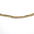 Image 3 of 8-karat closed Figaro link chain | 42 cm