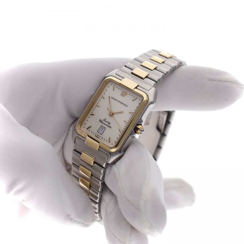 Image 5 of Girard Perregaux Chronometer 48170; Vintage 18k Gold/Steel Watch