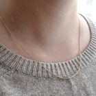 Image 8 of 8-karat anchor link chain | 46 cm