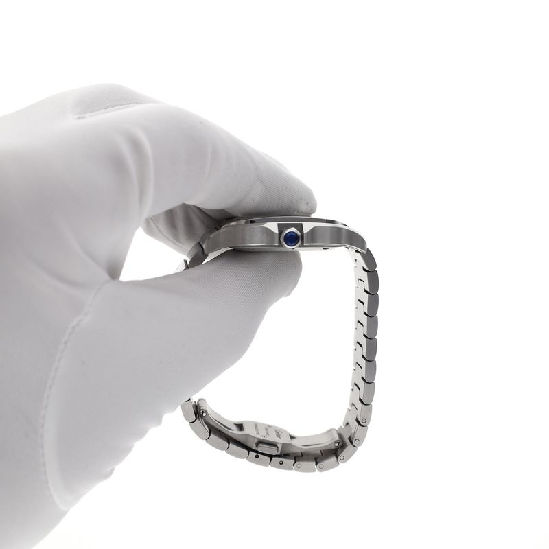 Image 5 of Cartier Santos 'Medium' 4075 WSSA0029; Automatic watch