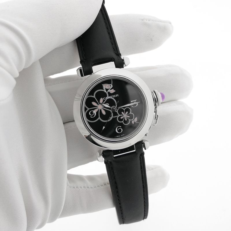 Image 7 of Cartier Pasha Automatic 'Flower Dial' 2324; Automatic watch