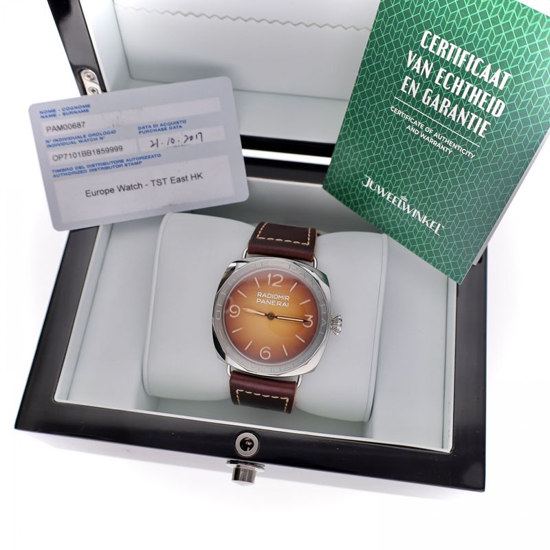 Image 15 of Panerai Radiomir 3-Days Acciaio PAM00687; Limited Edition Watch