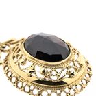 Image 4 of Vintage gold pendant with garnet