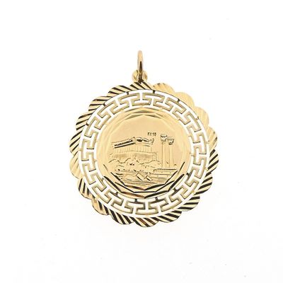 Image 1 of Gold pendant from the Parthenon