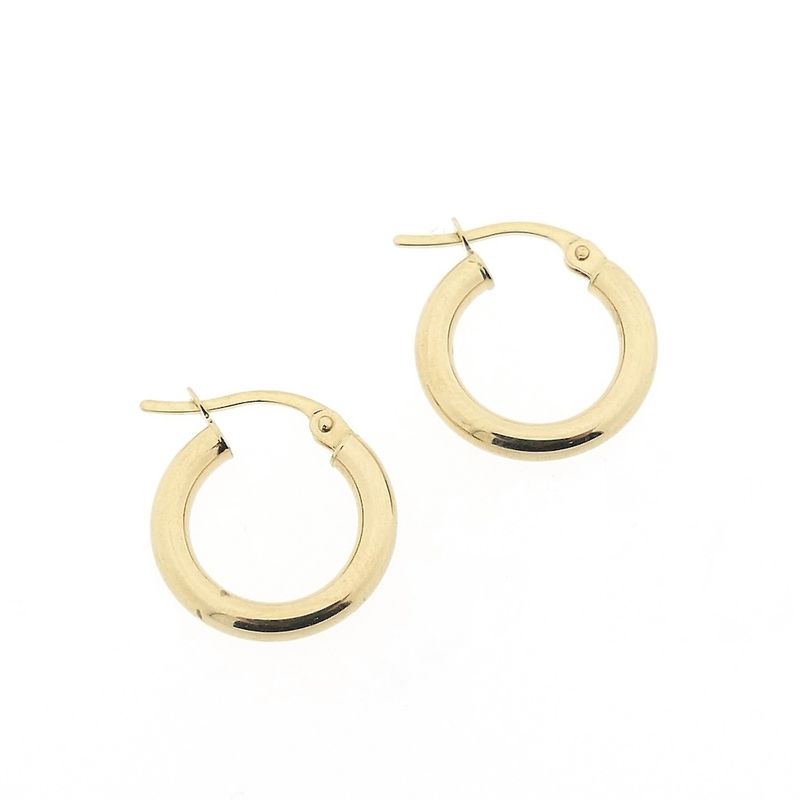 Image 5 of Gold earrings | Ø 14.9 mm