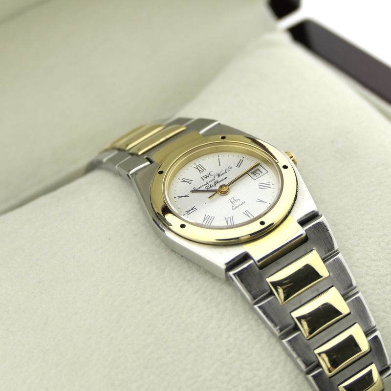 Image 19 of IWC Ingenieur SL Quartz IW4502; Vintage 18k gold/steel women's watch