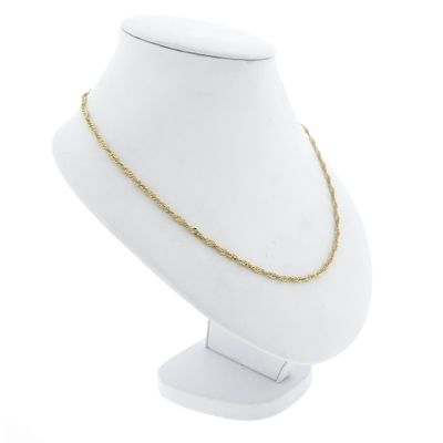 Image 2 of Gold twisted link chain