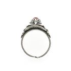 Image 6 of Vintage Silver Ring with Carnelian