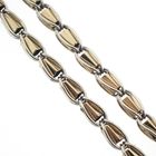 Image 5 of Two-tone gold fantasy link necklace