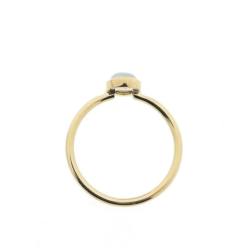 Image 5 of Gold ring with precious opal