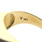 Image 7 of Gold signet ring with lapis lazuli