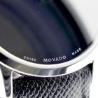 Image 4 of Movado Museum Classic; Steel women's watch with black dial; 0607204
