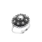 Image 1 of Silver ring with Zeeland button