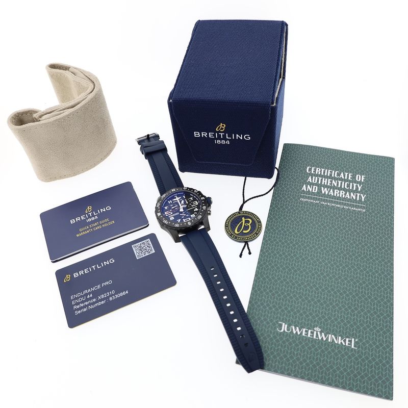 Image 4 of Breitling Endurance Pro 'Blue' X82310; Chronograph men's watch