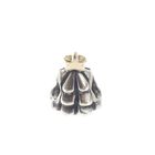 Image 4 of Pandora charm; Silver with gold; Christmas tree