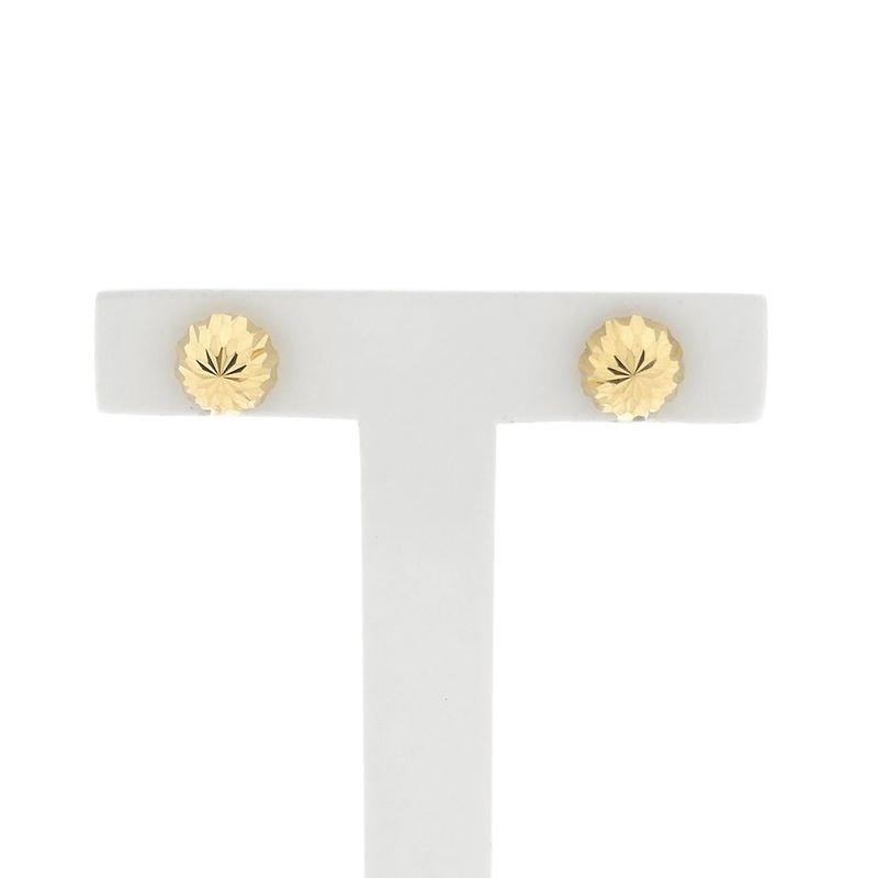 Image 1 of Golden subtle stud earrings