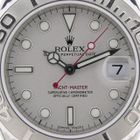 Image 14 of Rolex Yachtmaster 168622; Unisex watch with platinum bezel/dial