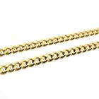 Image 7 of Sturdy gold gourmet link chain | 56 cm