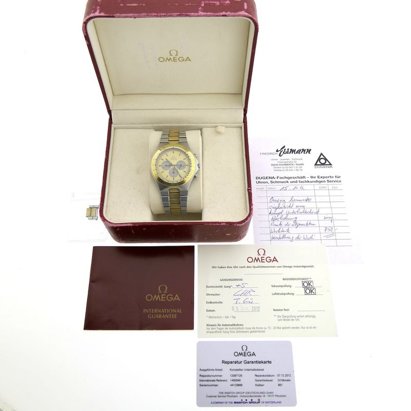 Image 19 of Omega Speedmaster Teutonic; Unique 'full-set' from 1988