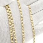 Image 10 of Gold navy link chain | 66 cm