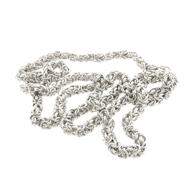 Image 8 of Silver long king chain | 80 cm