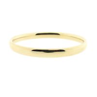 Gold slave bracelet | Ø 62mm