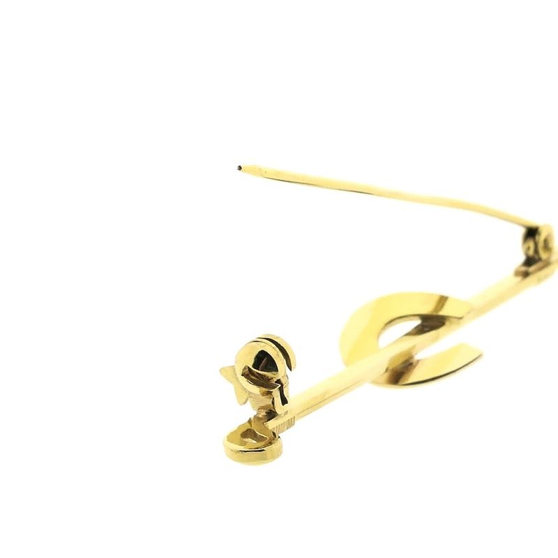 Image 7 of Gold brooch of a horseshoe